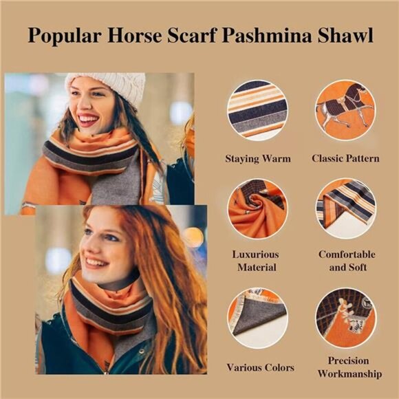 Women Pashmina Silky Shawl Wrap for Evening Dressing - Picture 4 of 8